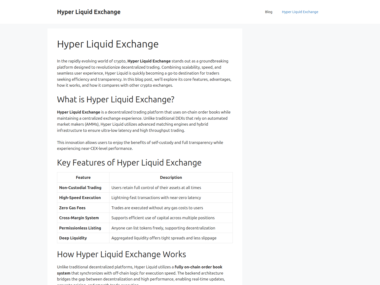Screenshot of hyperliquidexchange.us