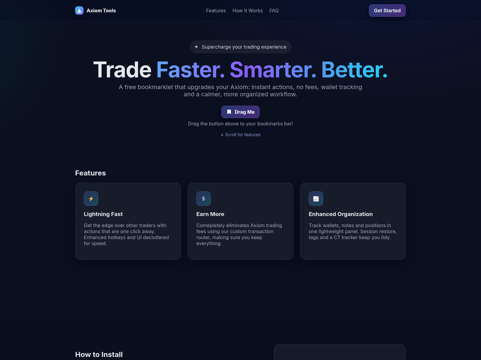 Screenshot of axiomtools.app