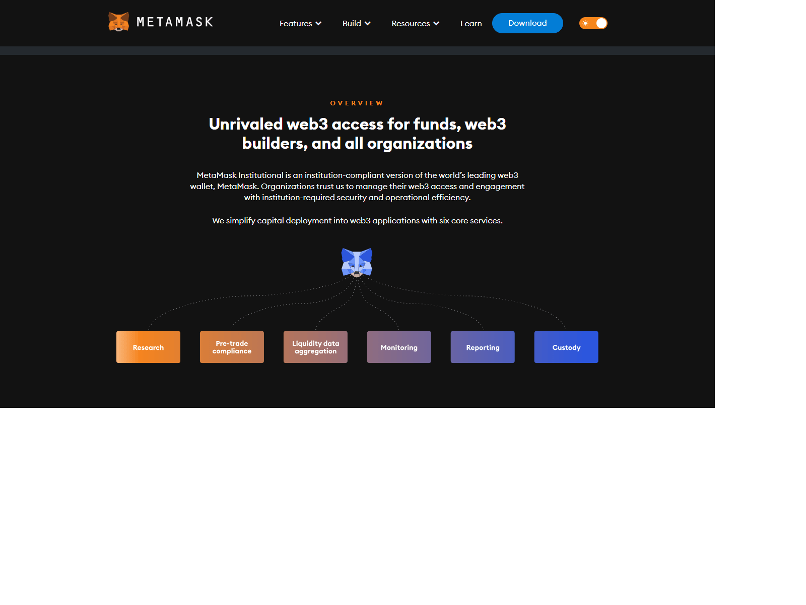 Screenshot of metammaklogio.webflow.io
