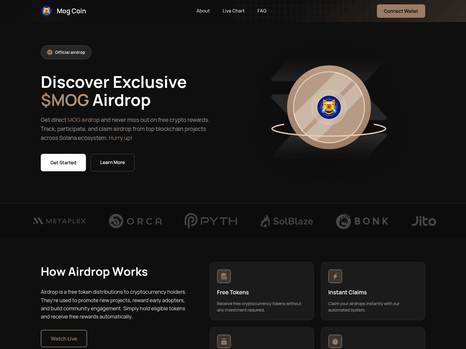 Screenshot of mogcoin.fun