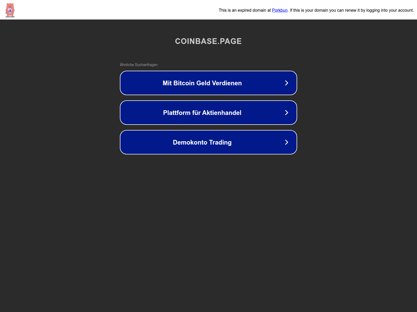 Screenshot of nlefyzij.coinbase.page
