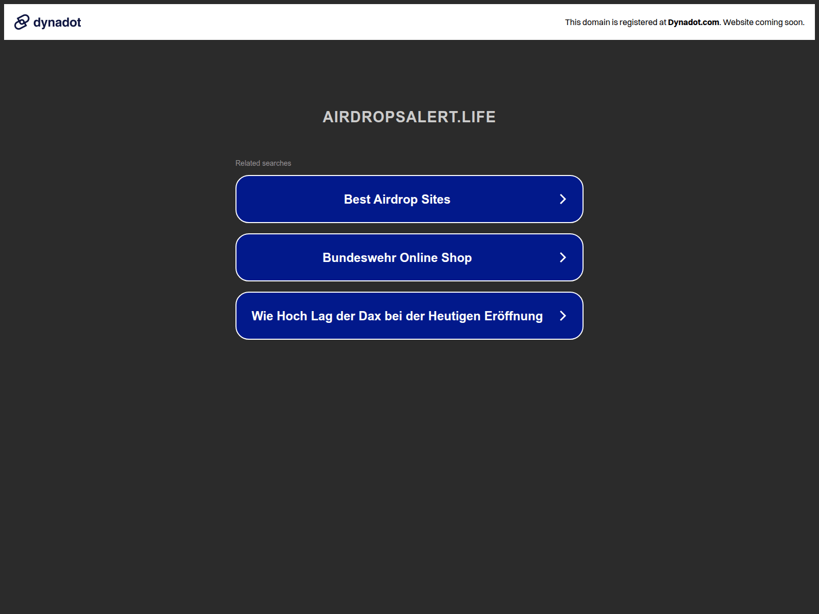 Screenshot of klx.airdropsalert.life