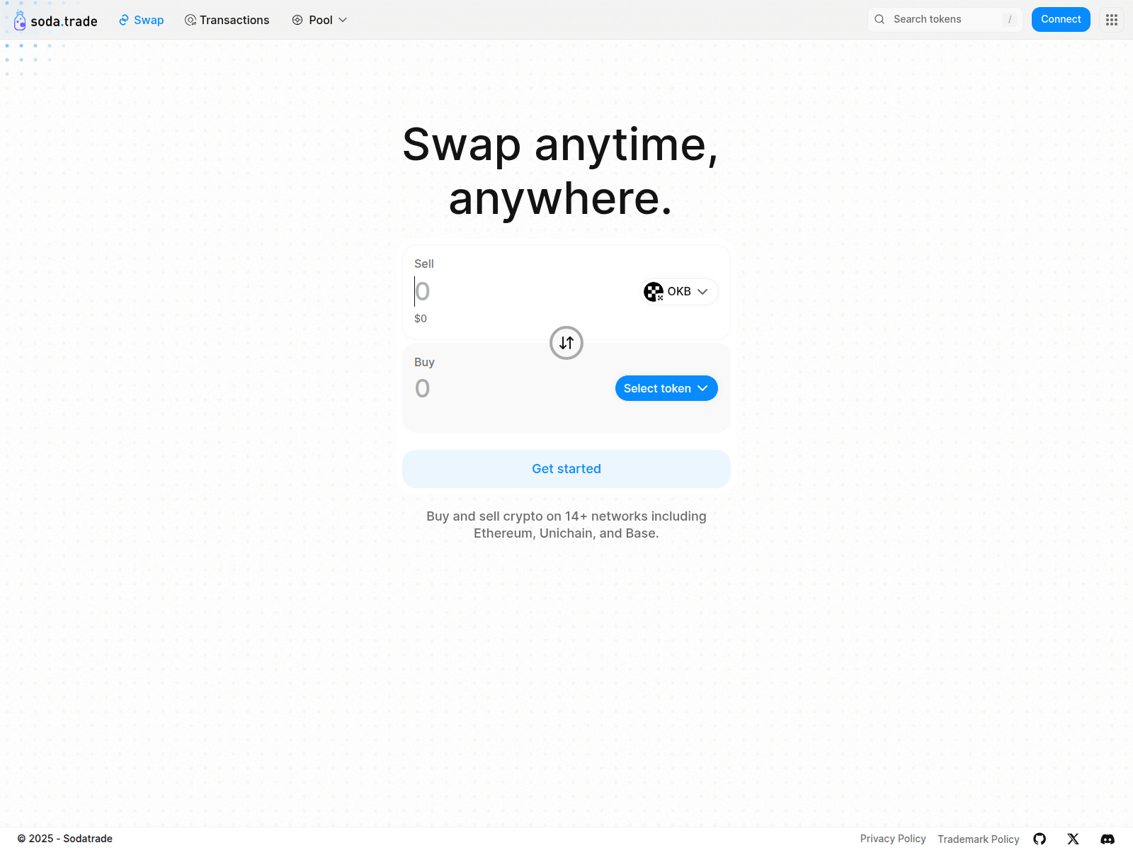 Screenshot of uniswap.xmarslive.com