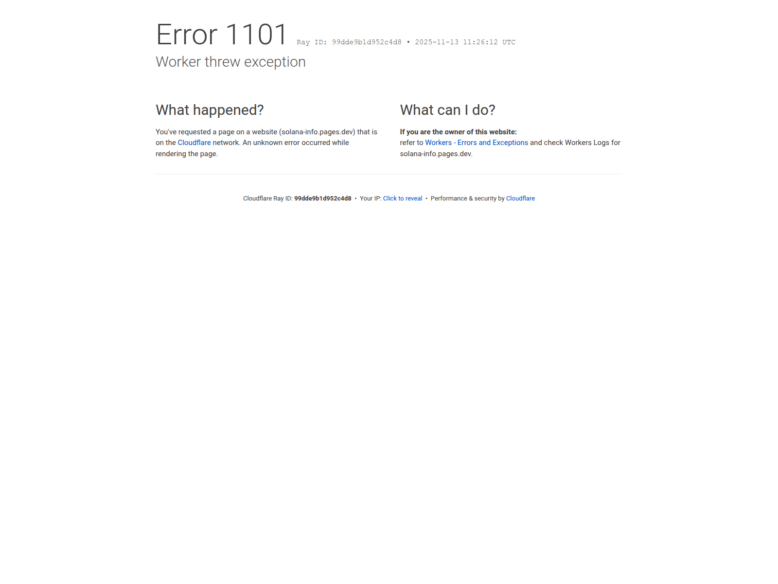 Screenshot of solana-info.pages.dev