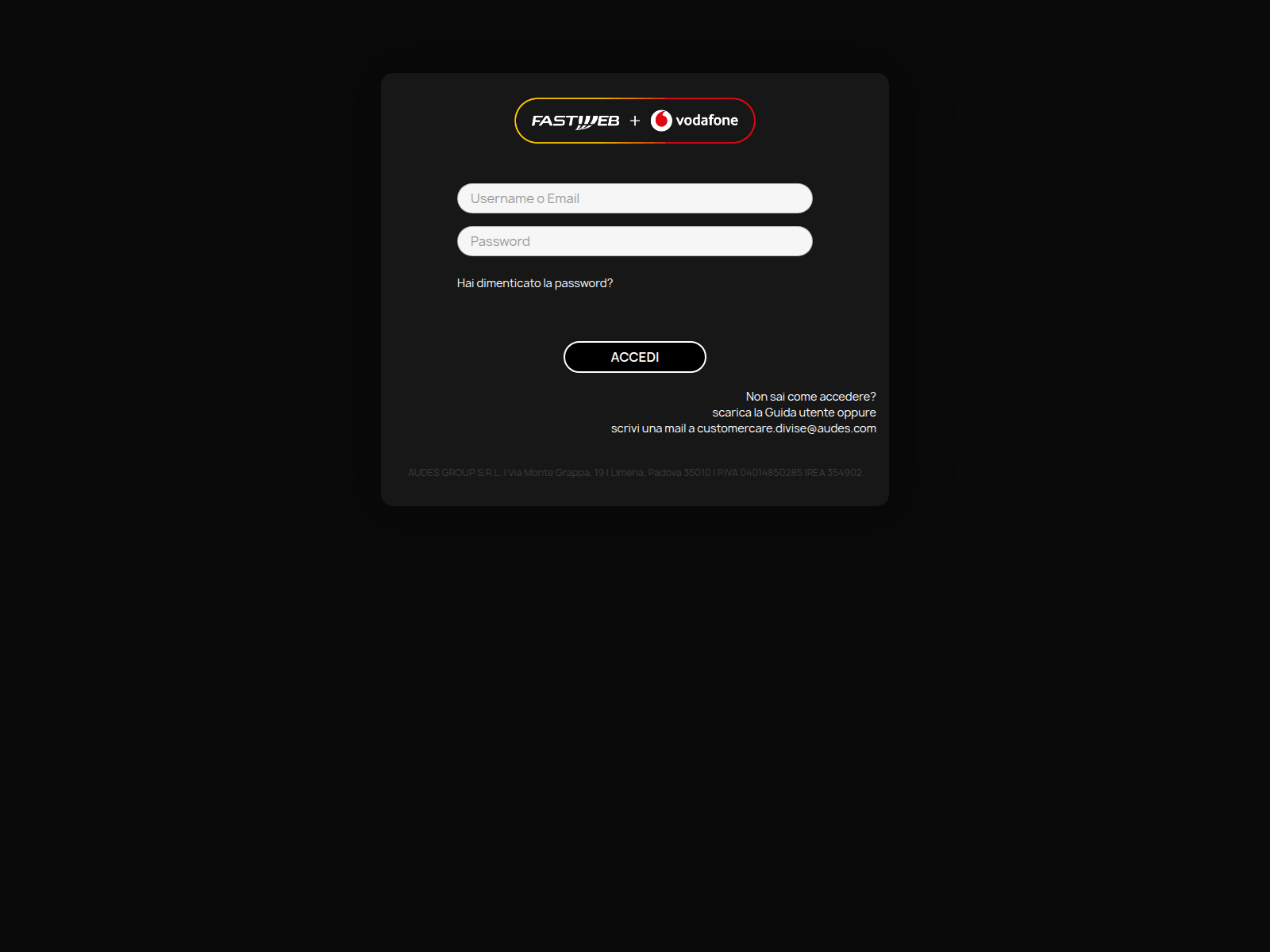 Screenshot of divise.audesworld.com