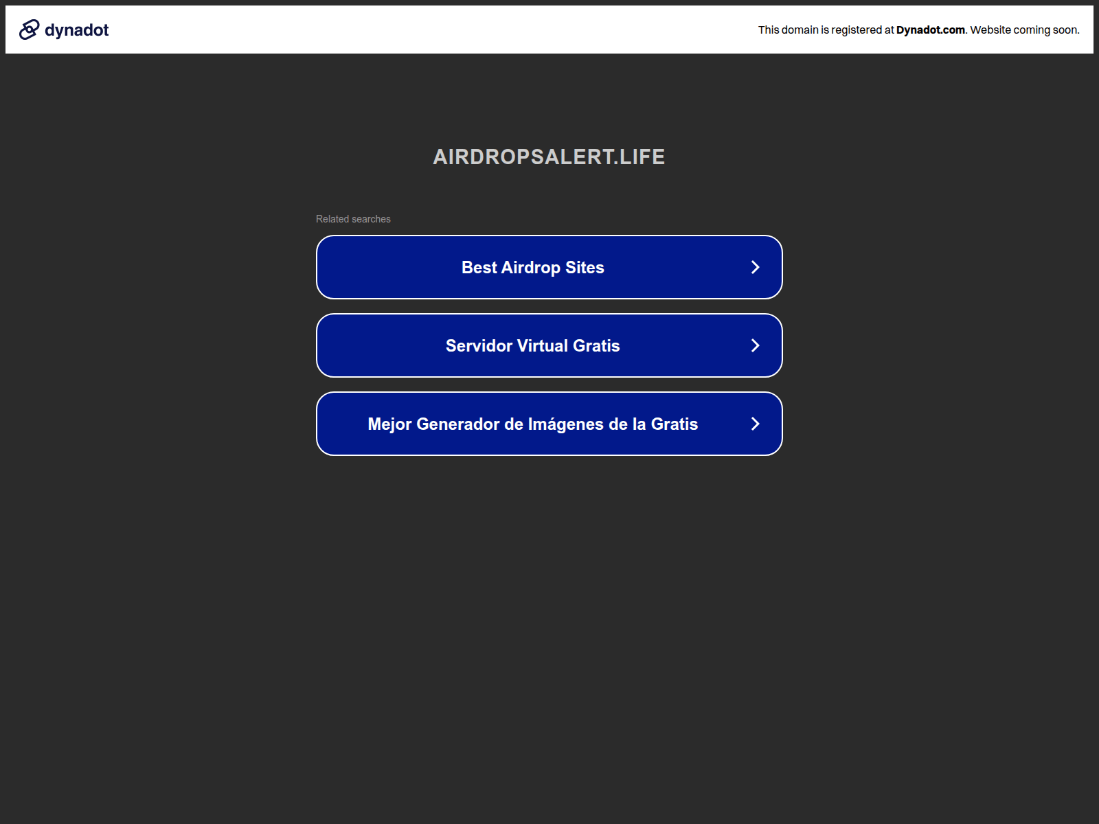 Screenshot of allo.airdropsalert.life