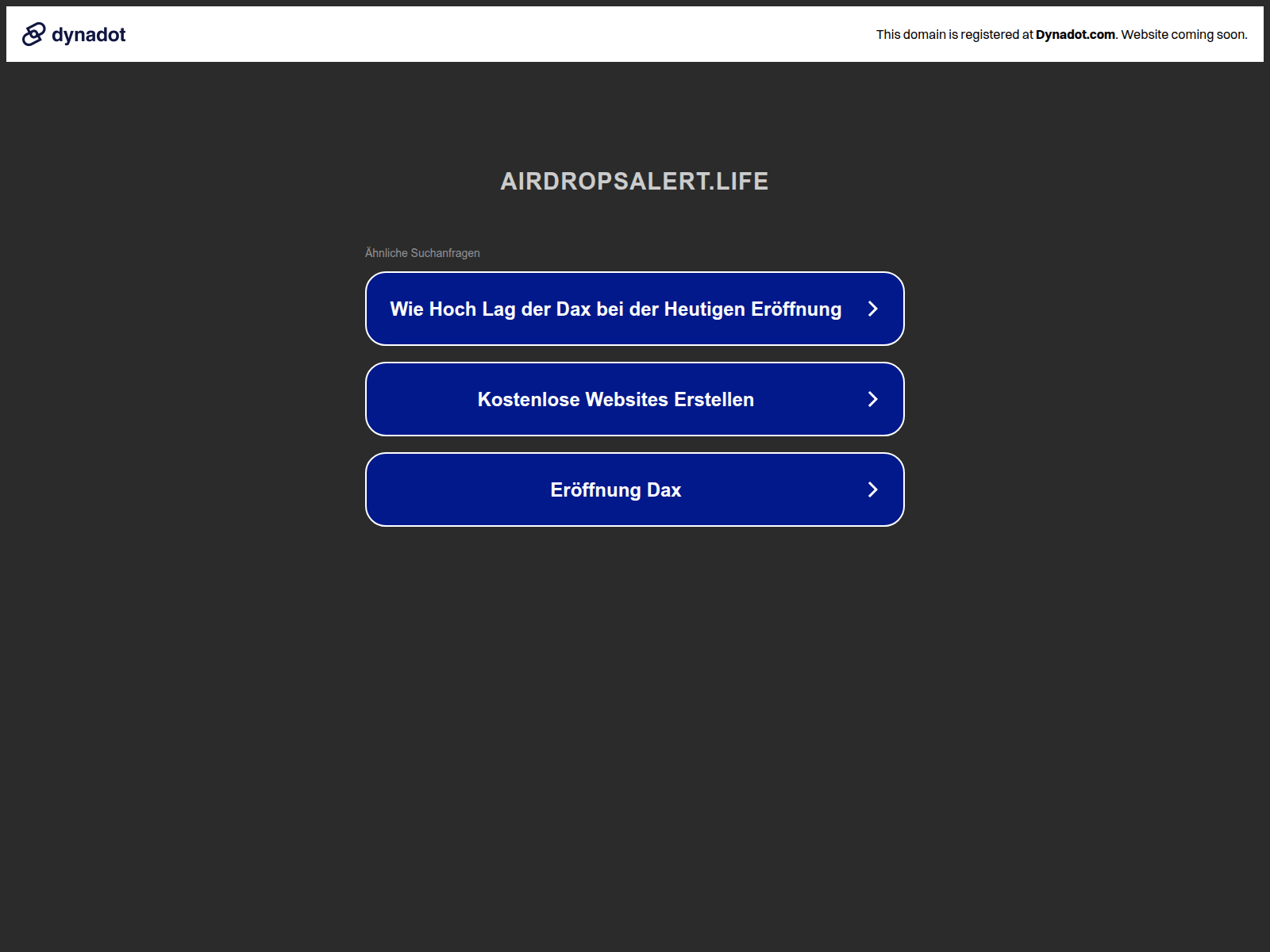 Screenshot of bifi.airdropsalert.life