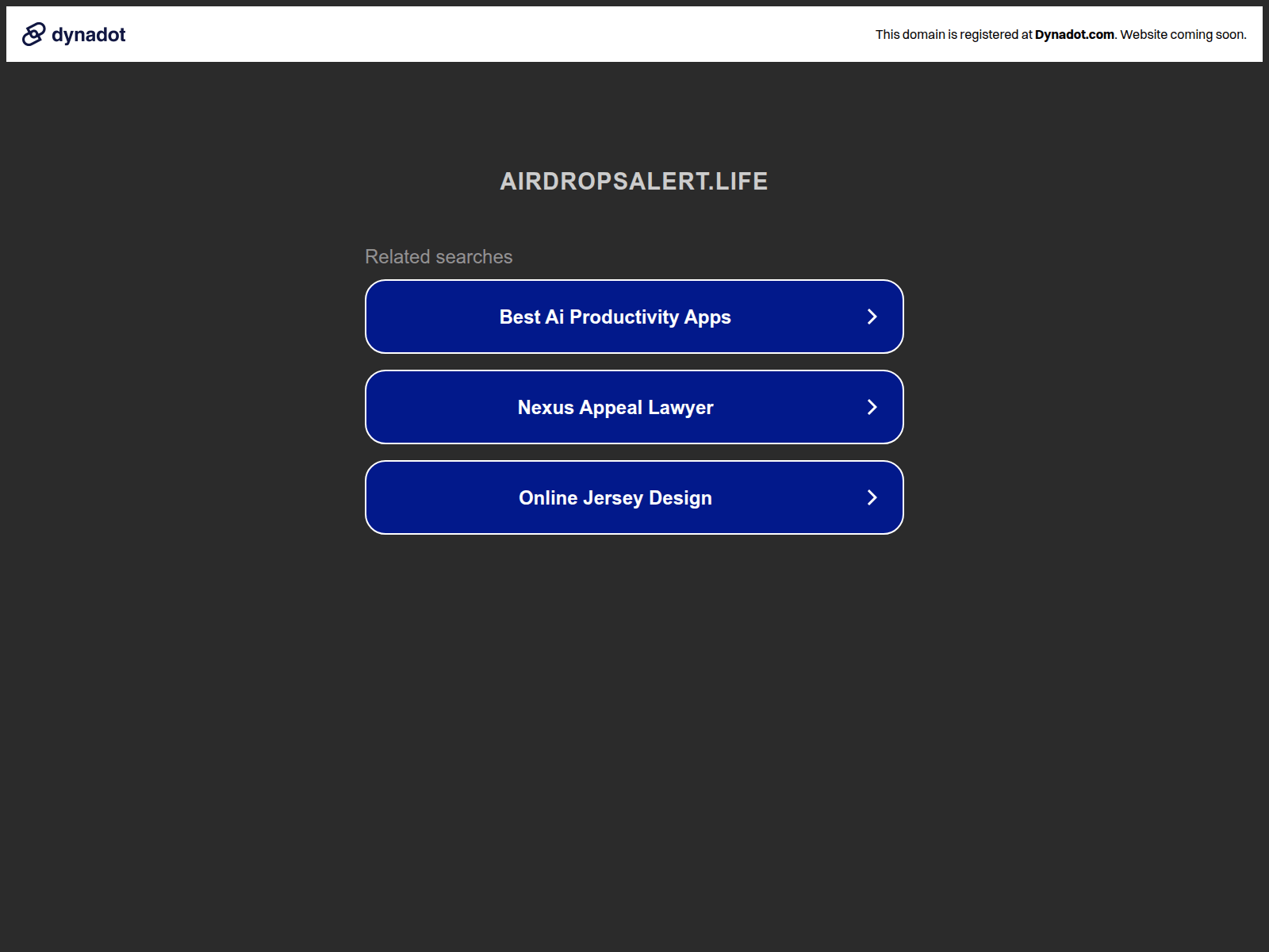 Screenshot of copi.airdropsalert.life