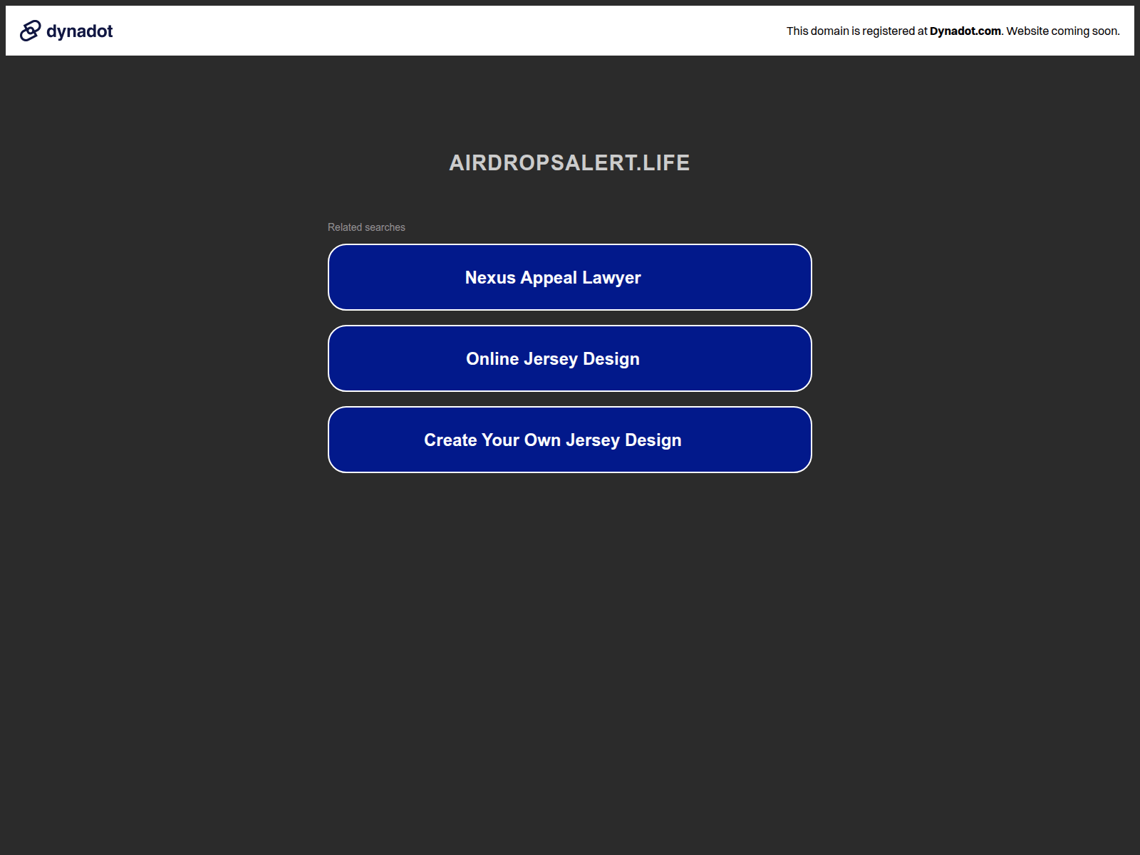 Screenshot of nc.airdropsalert.life