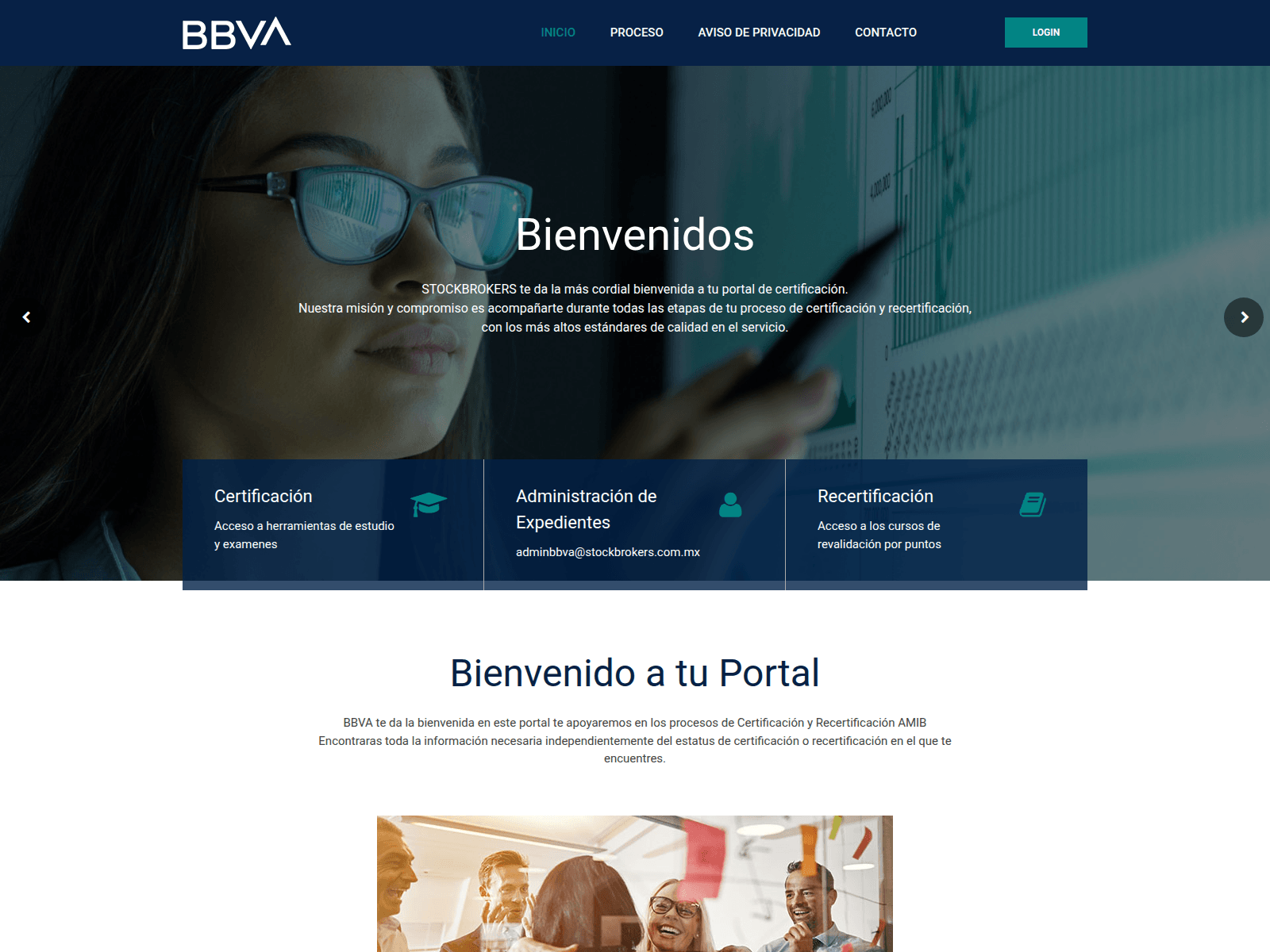 Screenshot of bbva.stockbrokers.com.mx