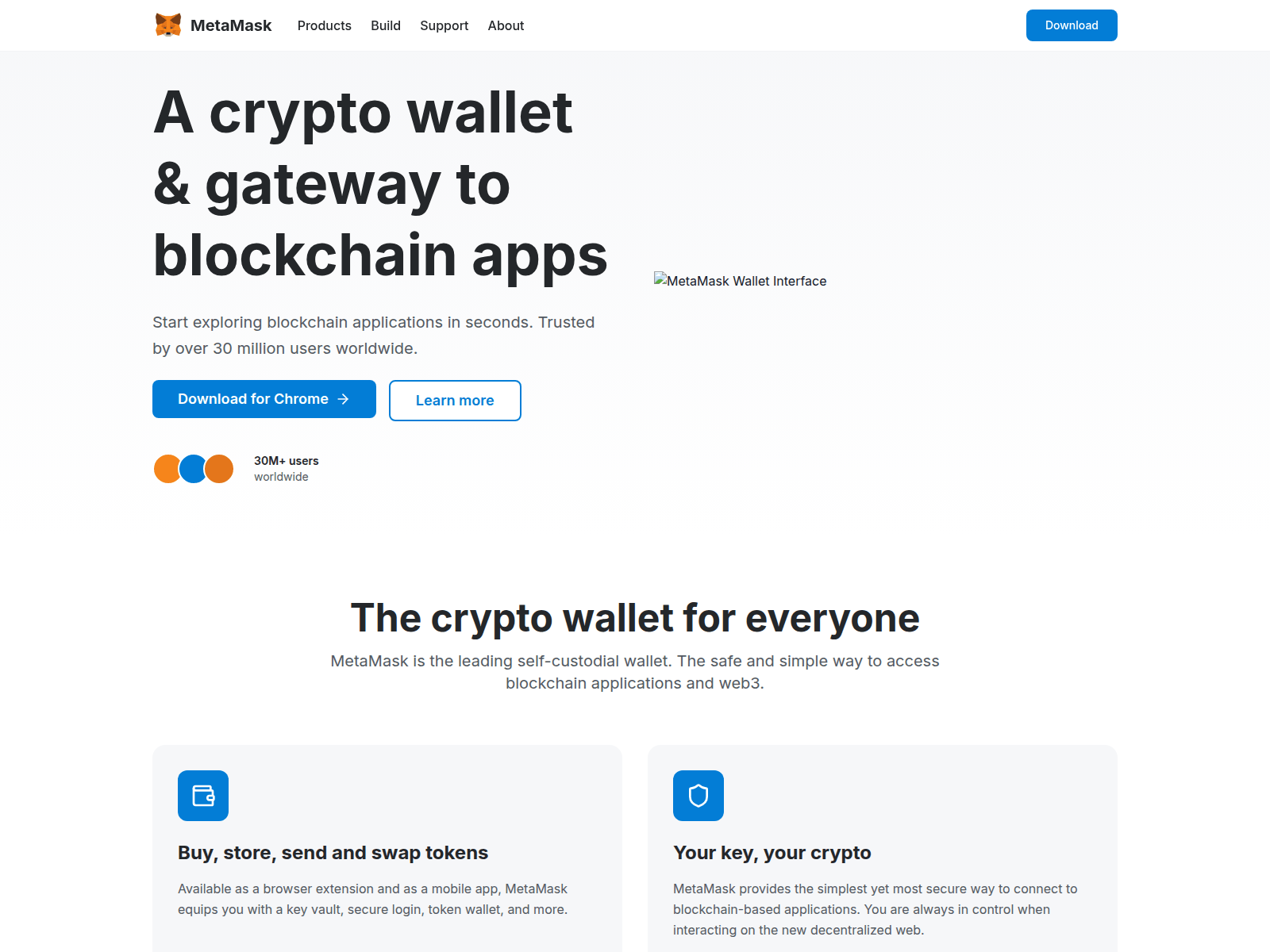 Screenshot of chromewebstore-metamask.app