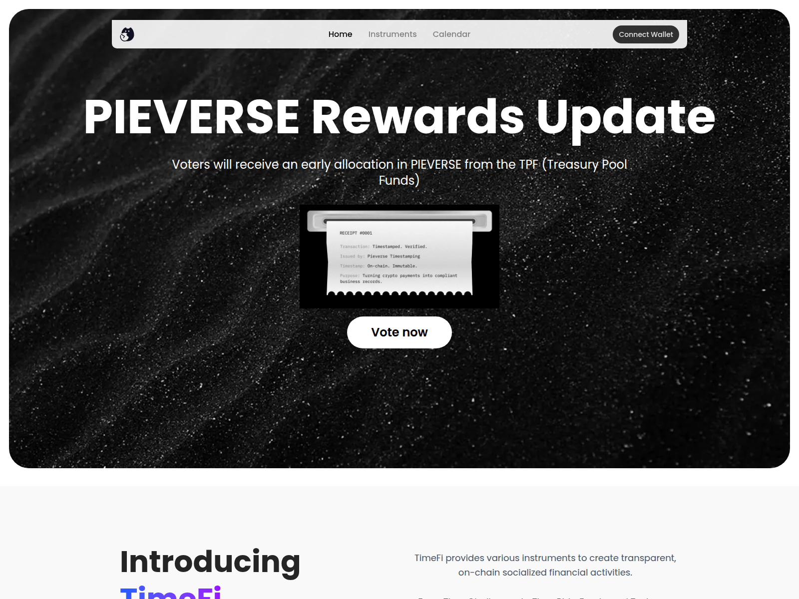 Screenshot of voting-pieverse.pages.dev