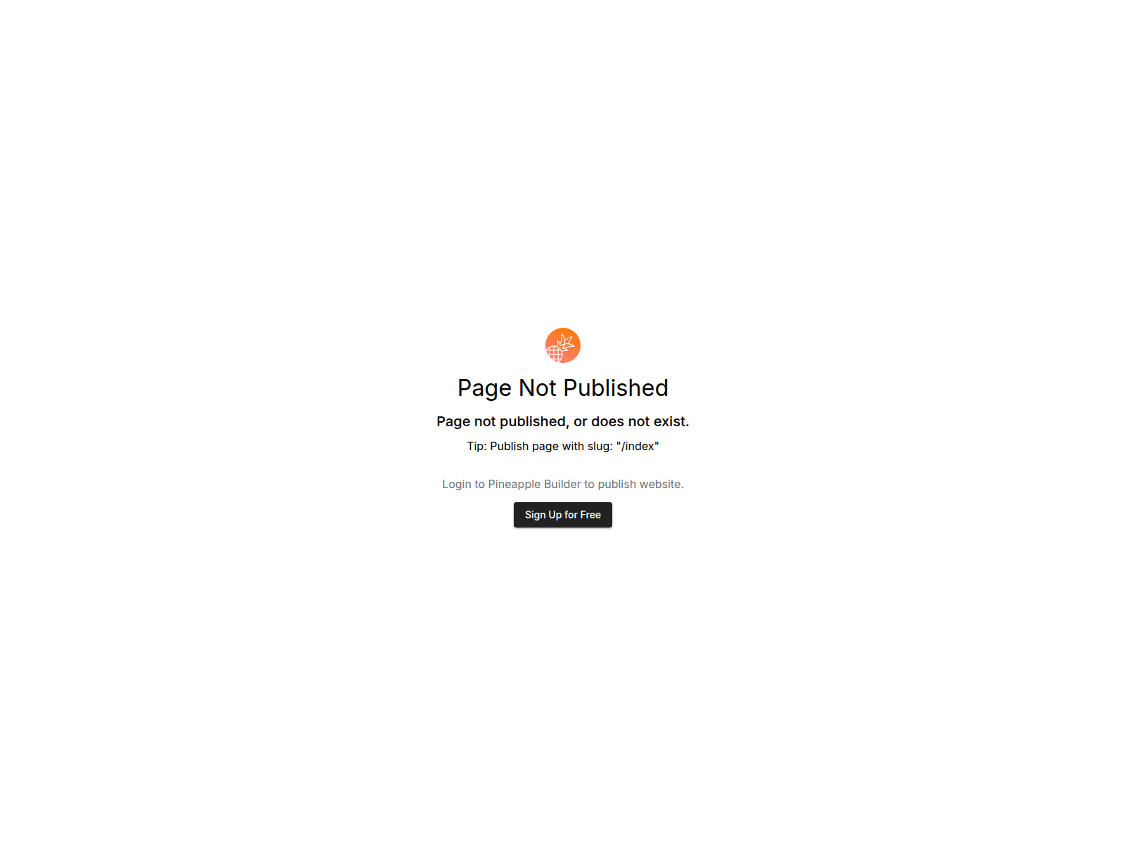 Screenshot of accessmetaiopage.pineapple.page