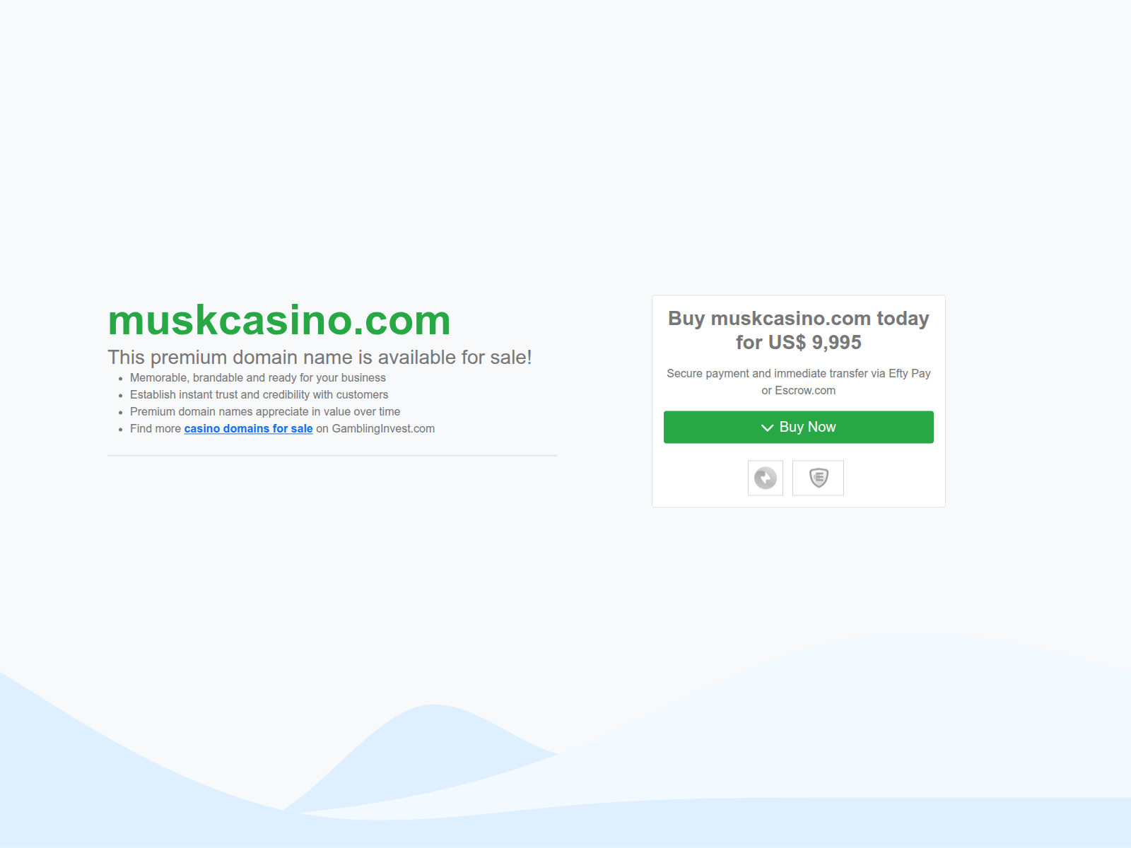 Screenshot of muskcasino.com
