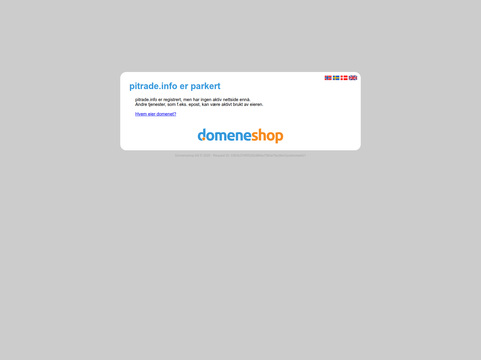 Screenshot of pitrade.info