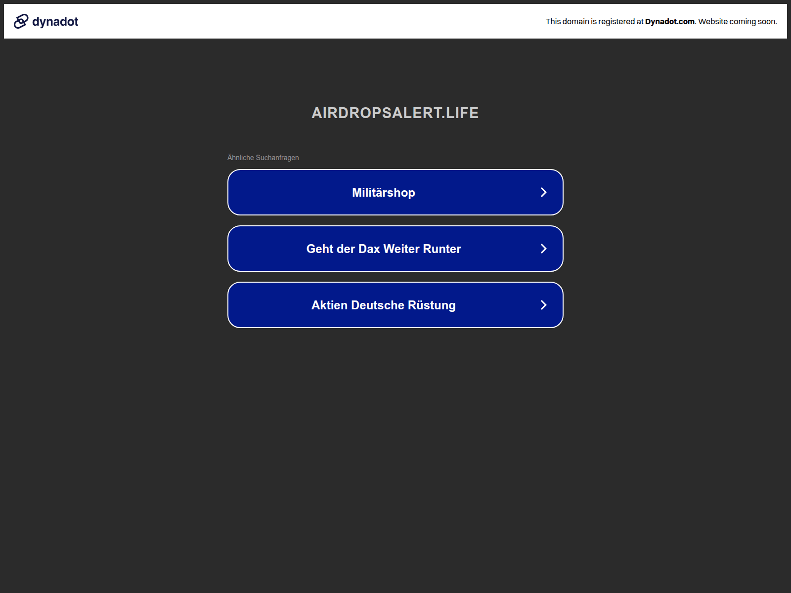 Screenshot of eul.airdropsalert.life