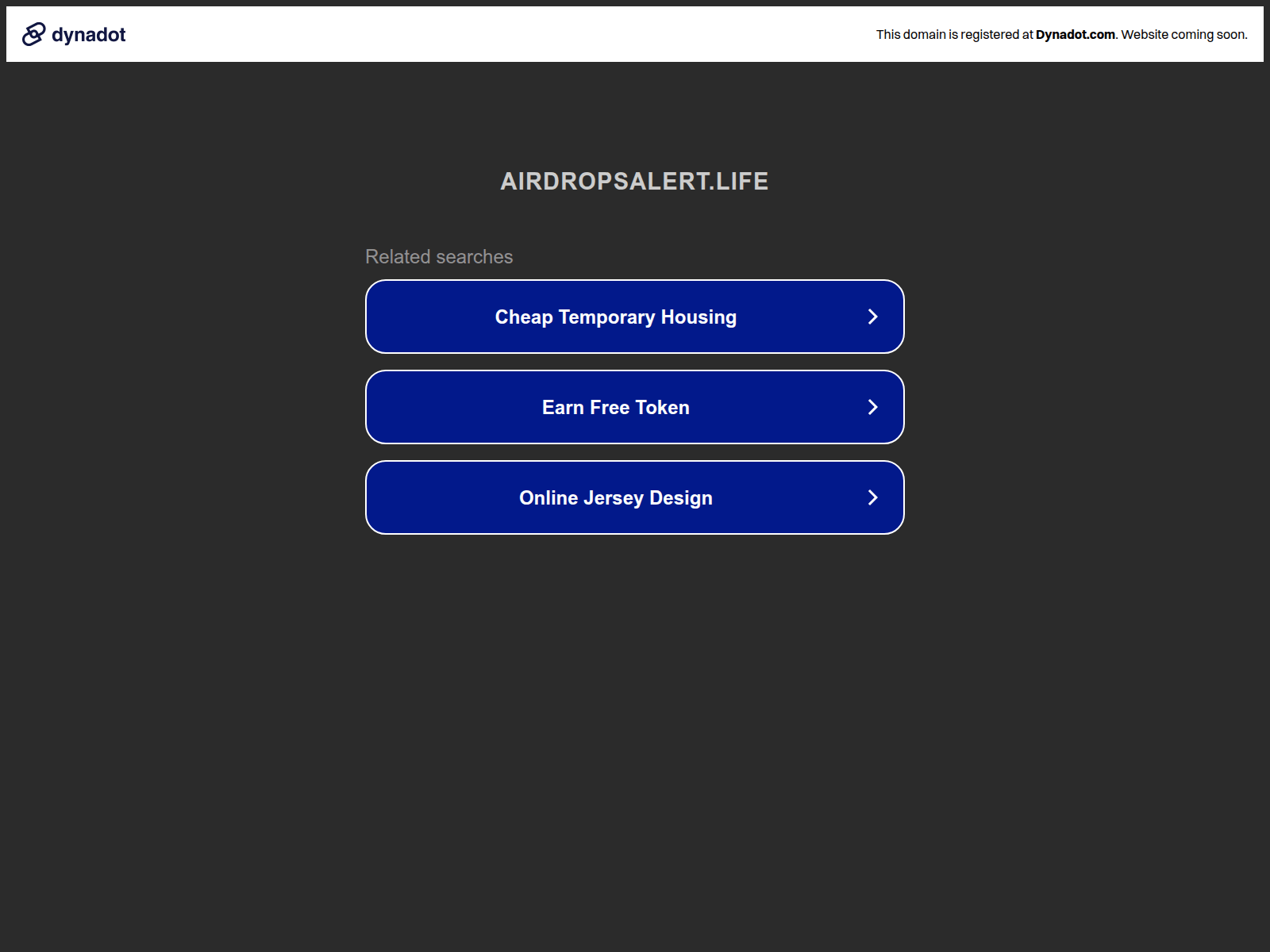 Screenshot of node.airdropsalert.life