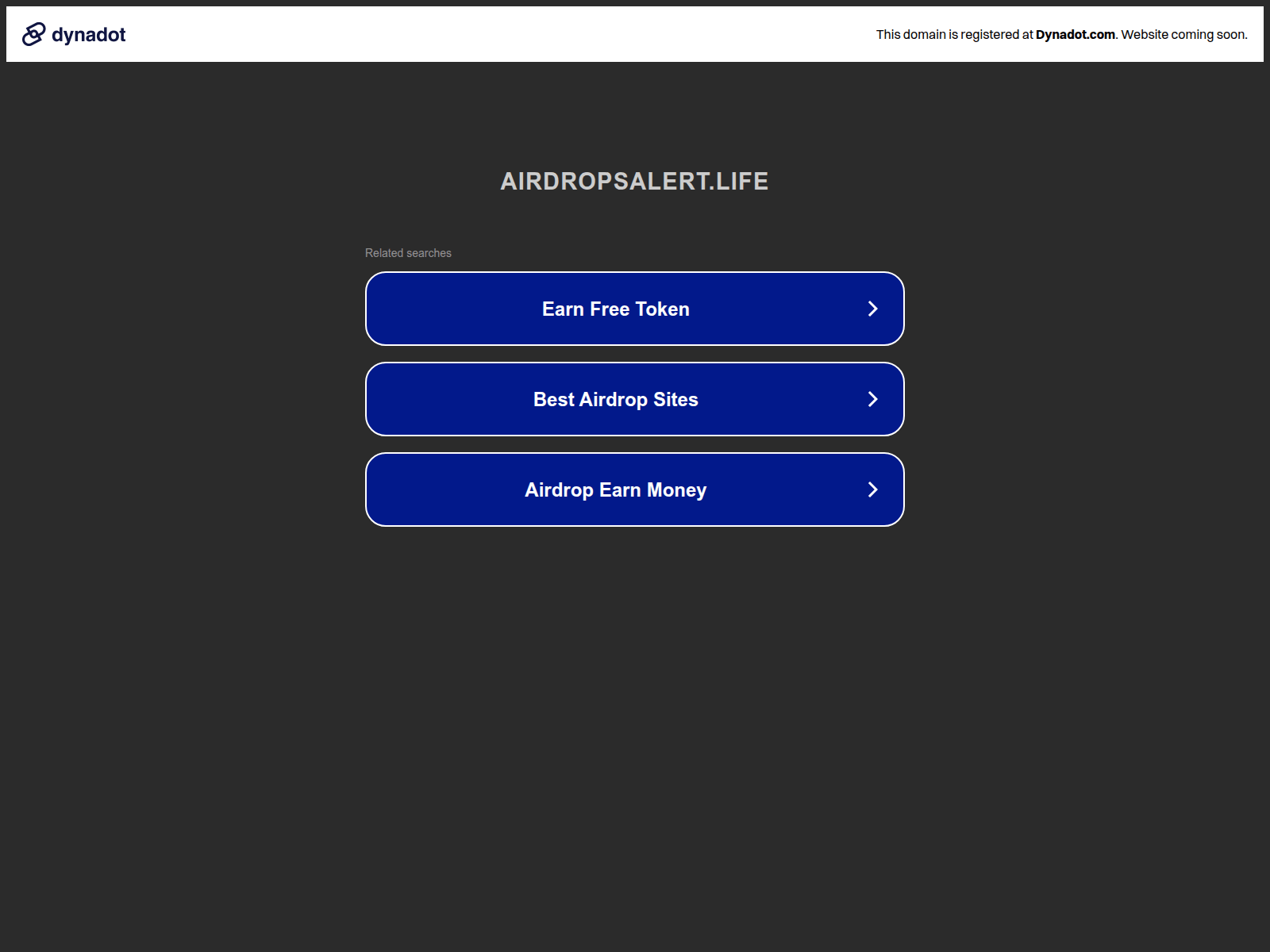 Screenshot of zlp.airdropsalert.life