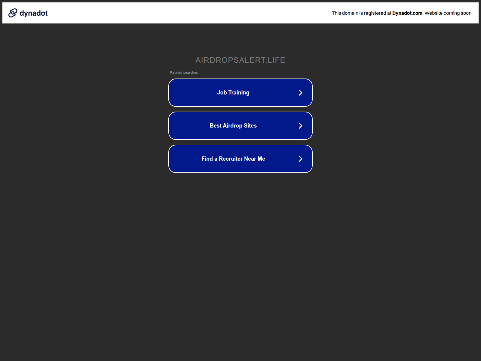 Screenshot of coinbase.airdropsalert.life