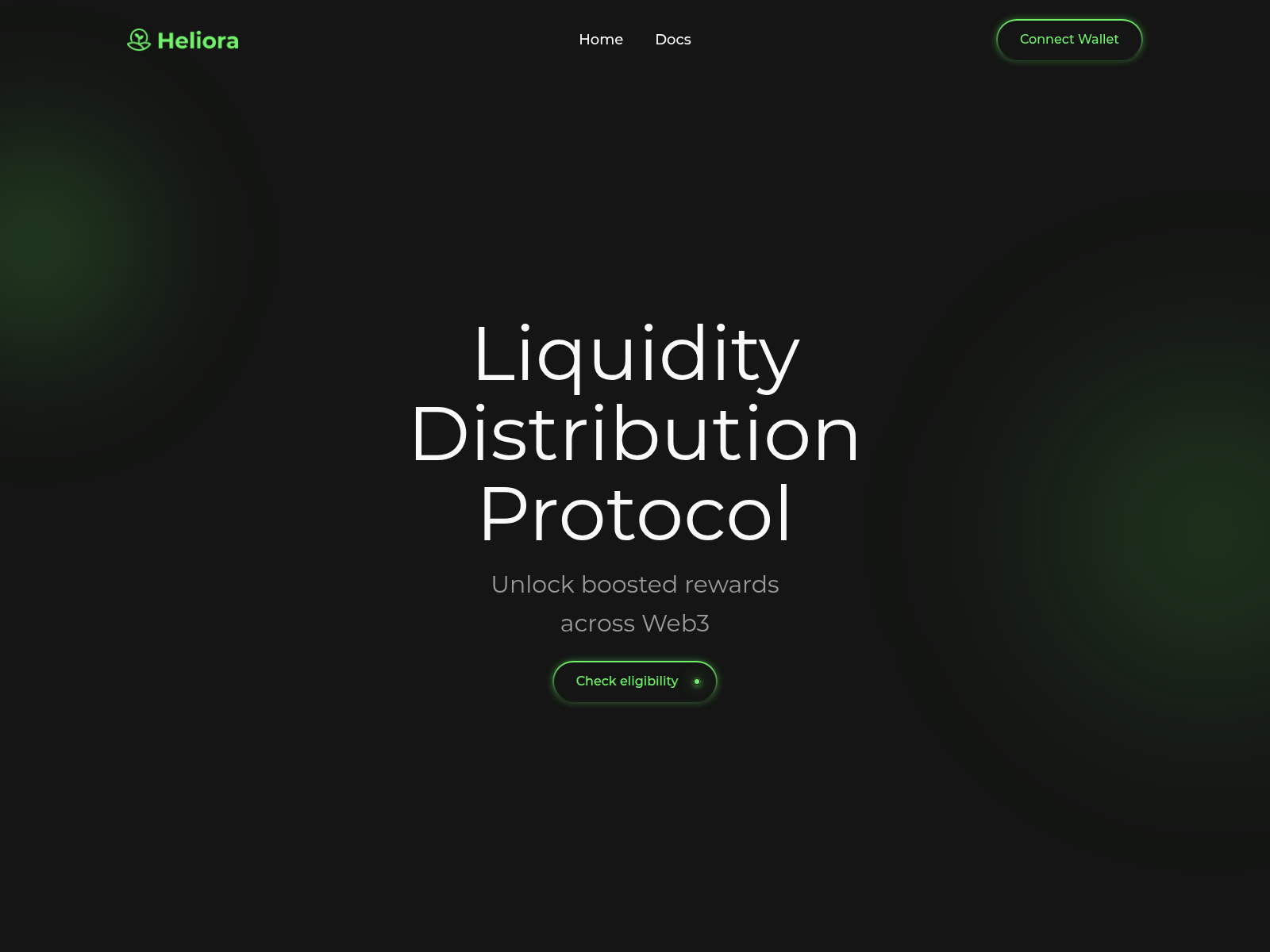 Screenshot of heliora.io