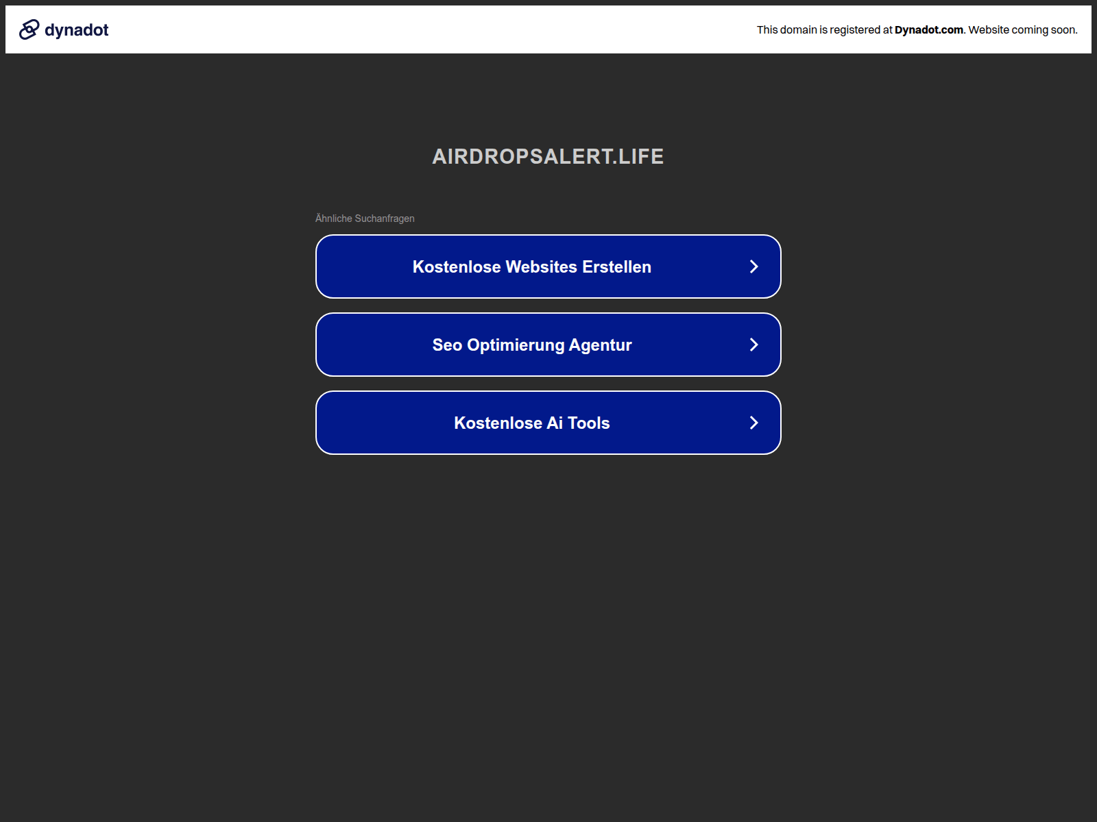 Screenshot of arcium.org.airdropsalert.life