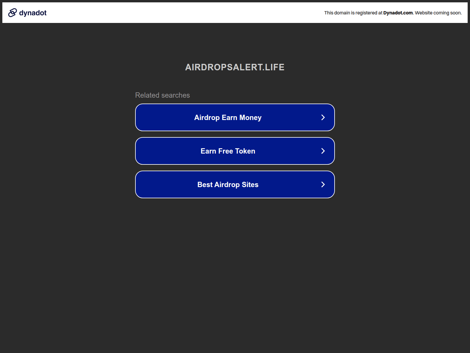 Screenshot of cornucopias.airdropsalert.life