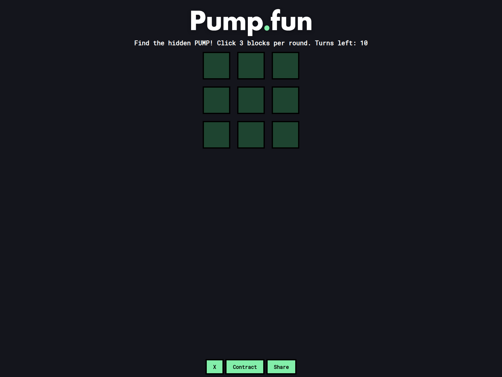 Screenshot of pumpq.xyz