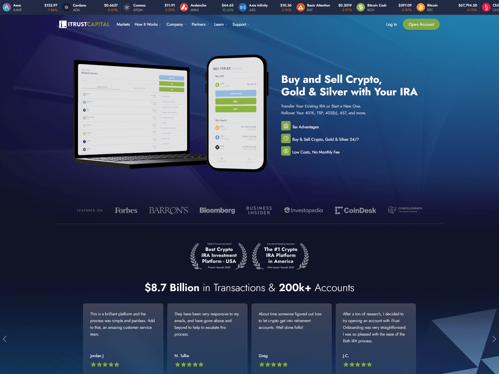 Screenshot of auth-iitrustcapital-app.webflow.io