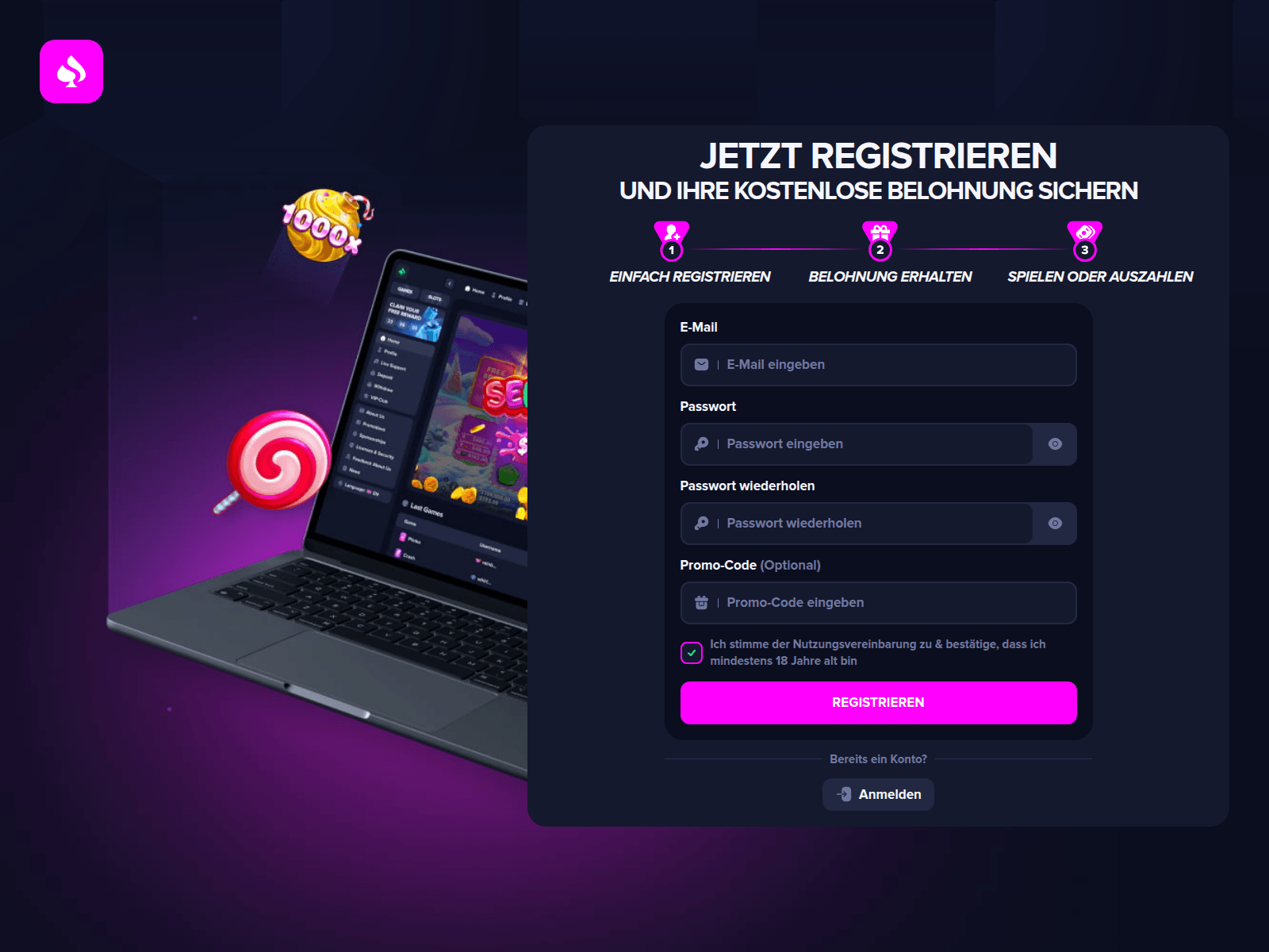 Screenshot of nunabet.com
