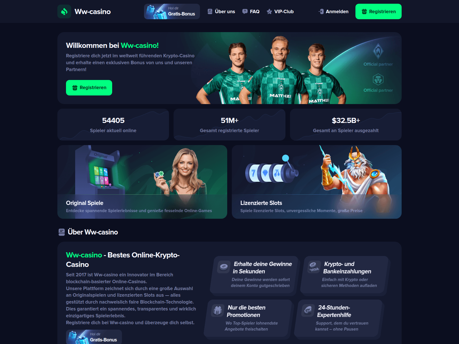 Screenshot of ww-casino.xyz