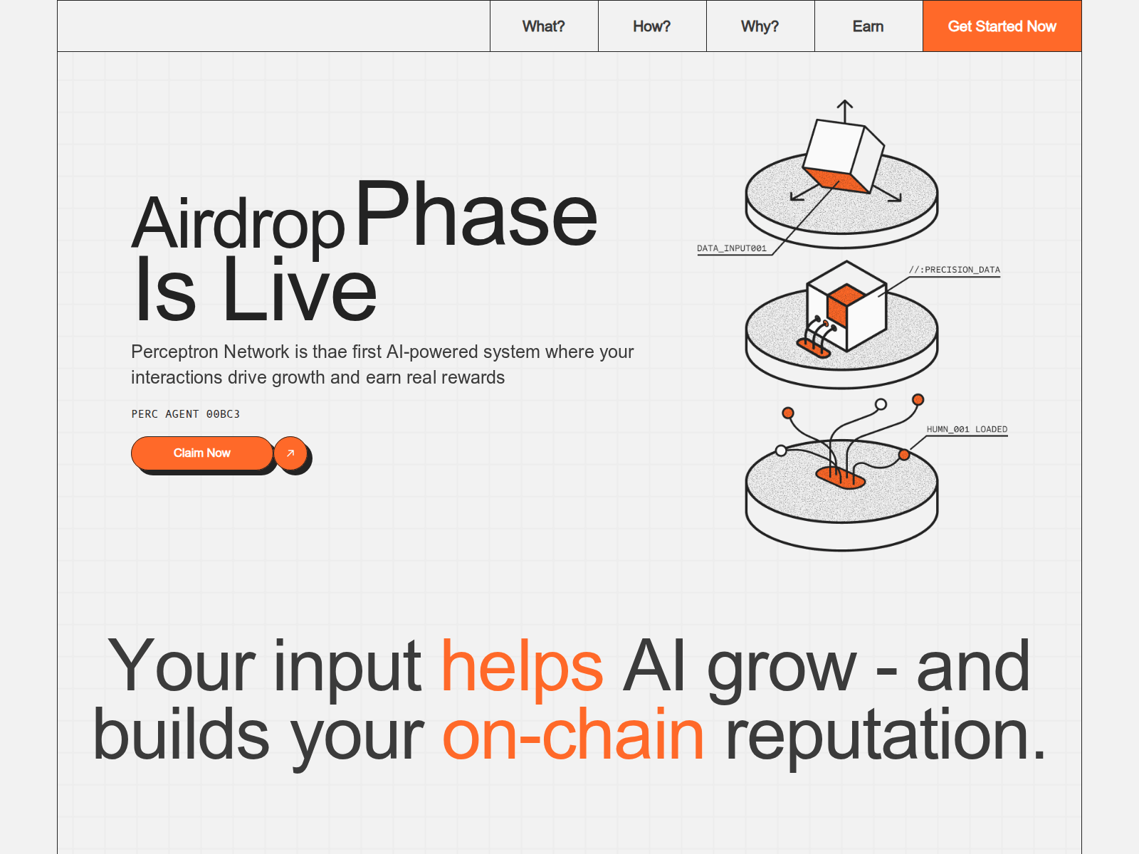 Screenshot of perceptrons-network.com