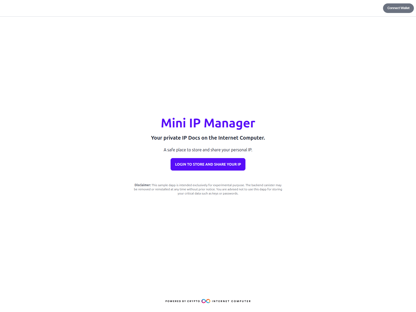 Screenshot of cc6iu-iqaaa-aaaap-qpxpa-cai.icp0.io
