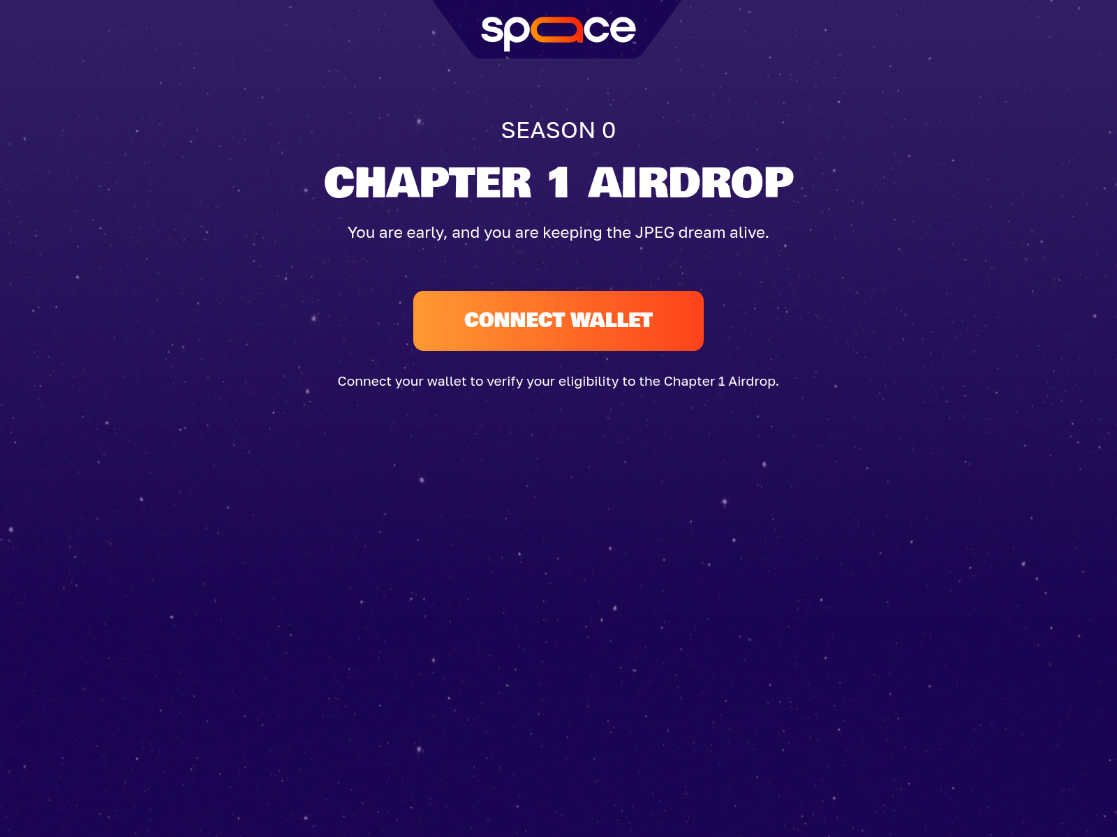 Screenshot of claim-spaace.xyz