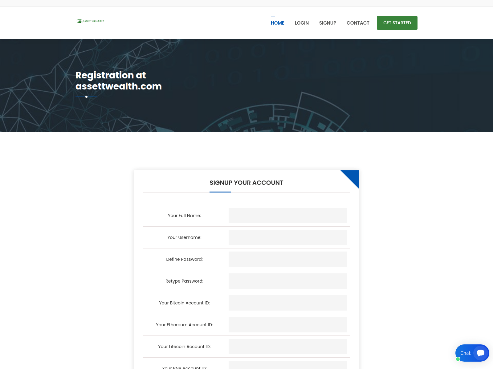 Screenshot of assettwealth.com