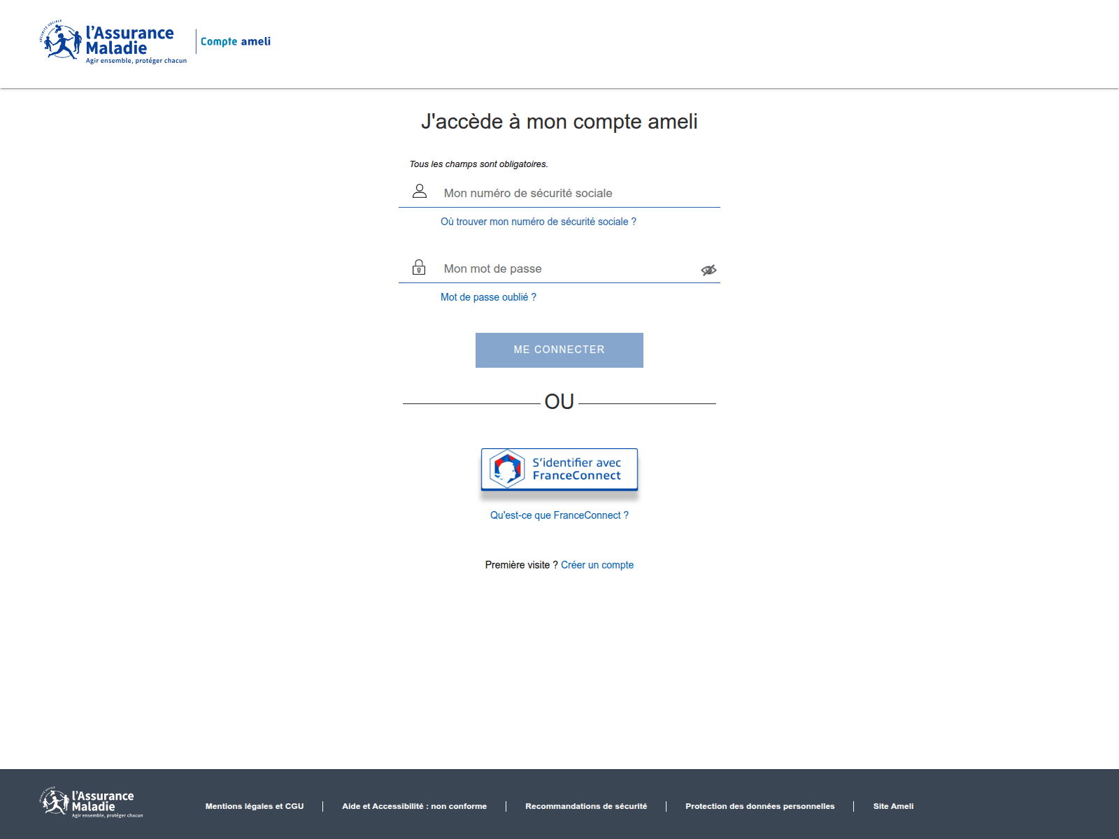 Screenshot of assistance-amelienligne.com