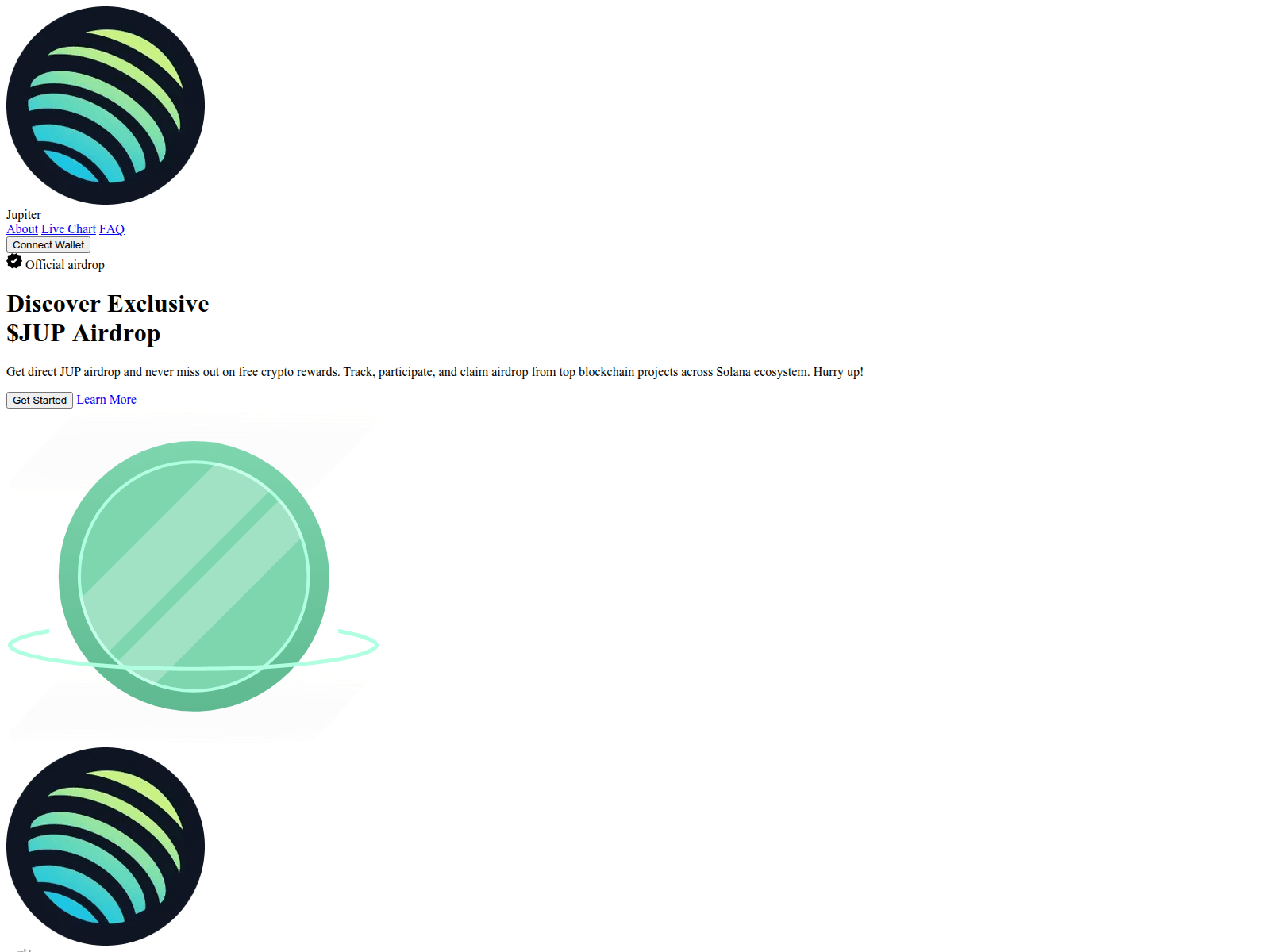 Screenshot of jupiter-dex.icu