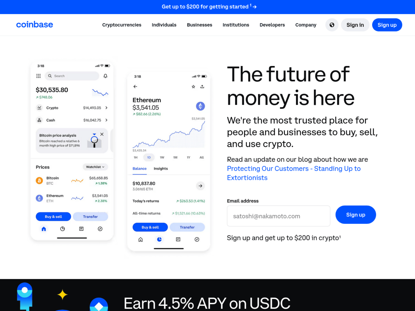Screenshot of secure-coinbase-pro-cdn.kinsta.page