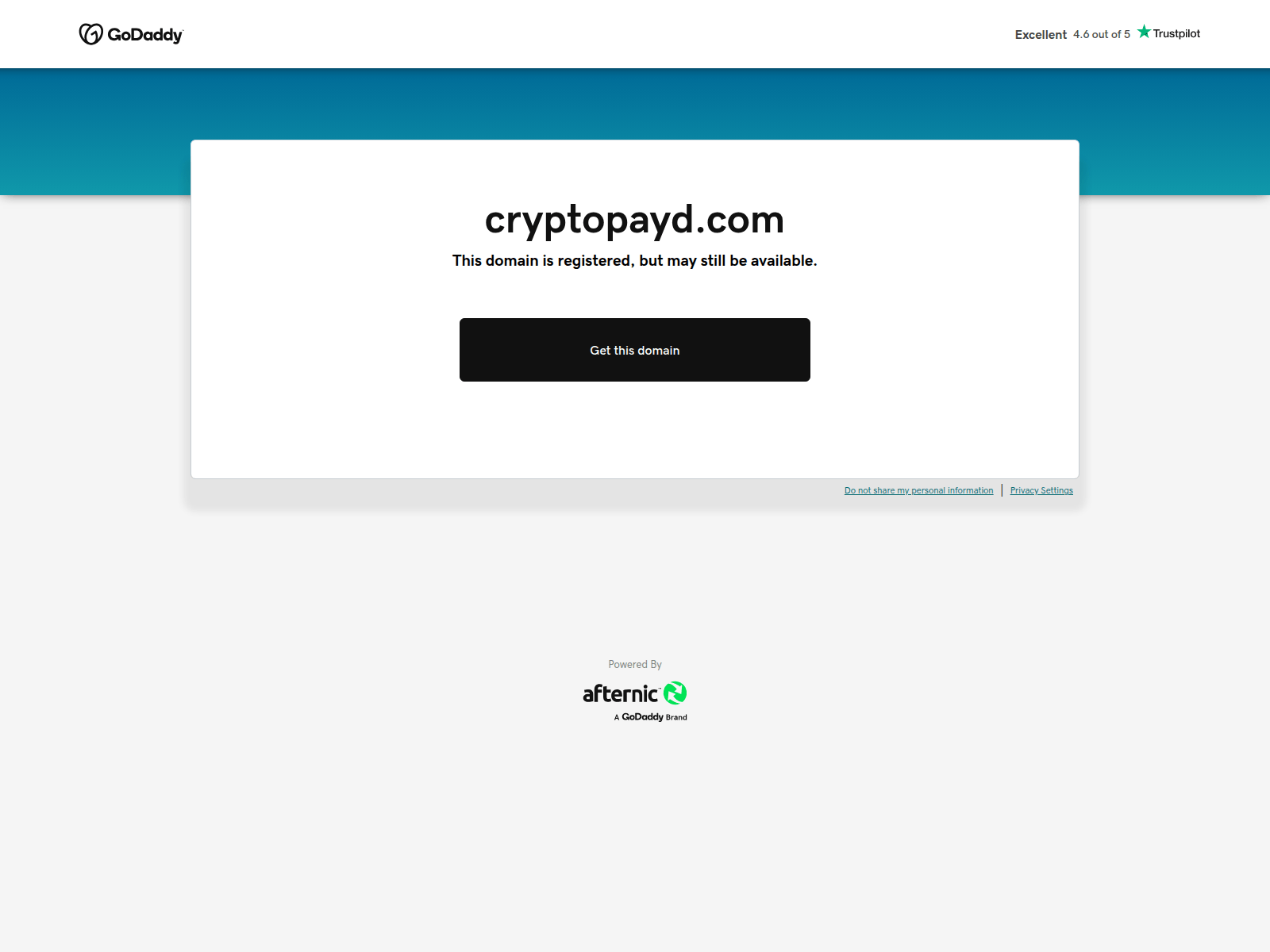 PhishDestroy archive for cryptopayd.com