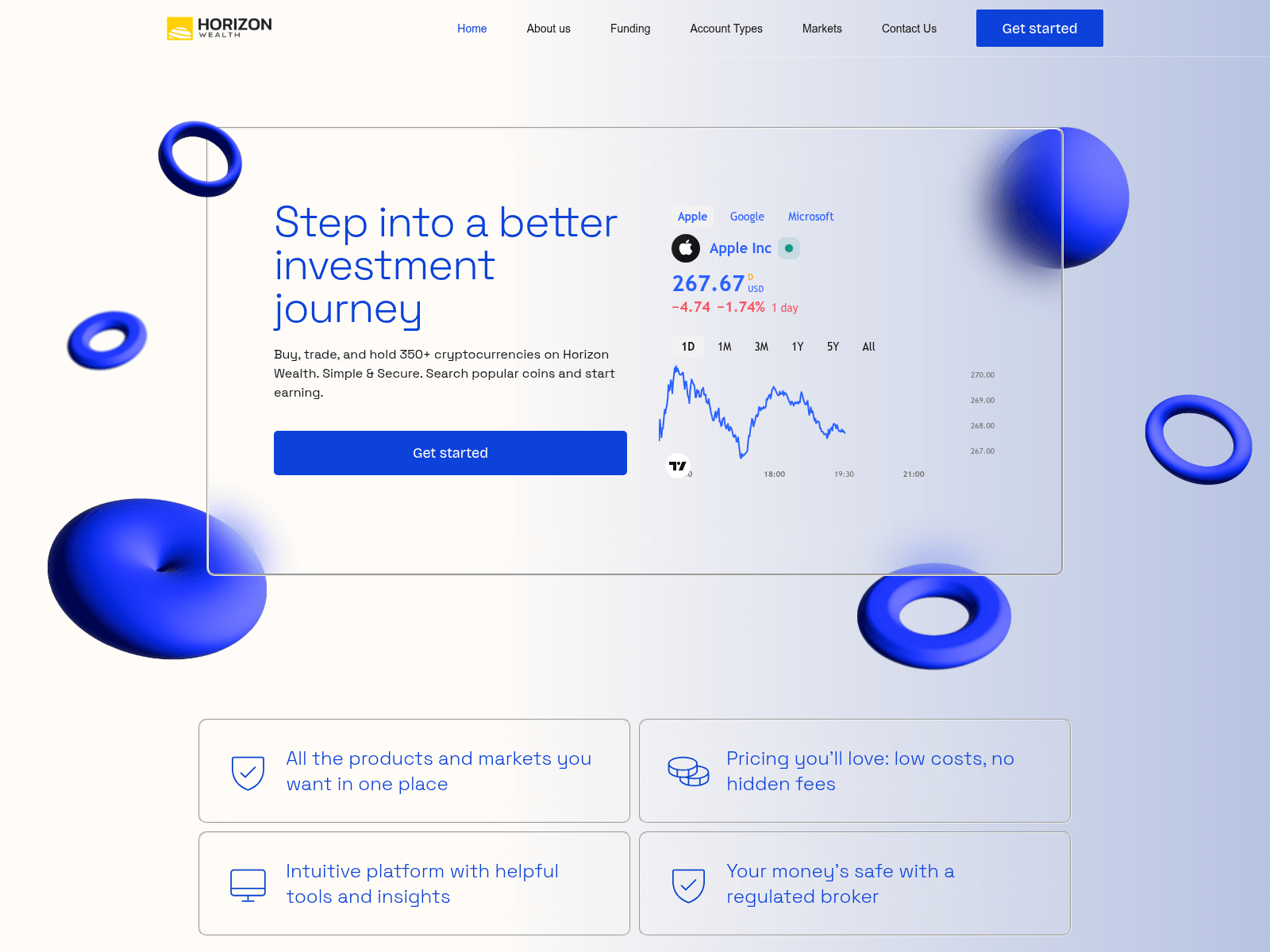 Screenshot of horizon-wealth-group.com