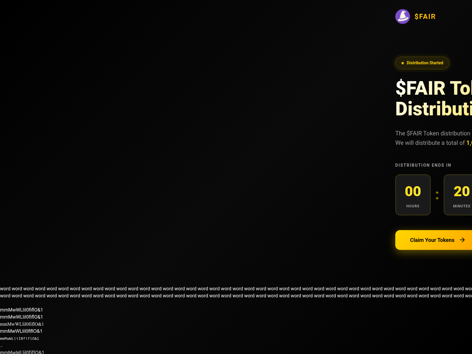 Screenshot of eligibility-faircaster.com
