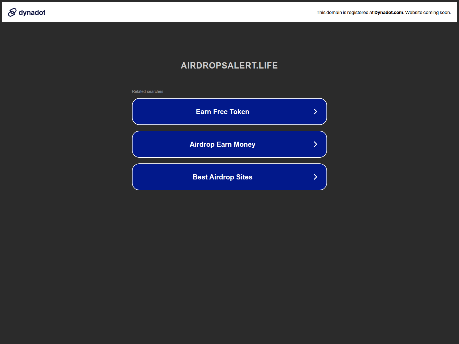 Screenshot of flare.airdropsalert.life