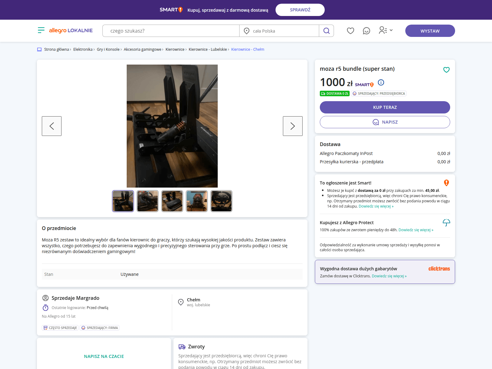 Screenshot of allegrolokalnie.pl-468354834585929243923411212-fast.click