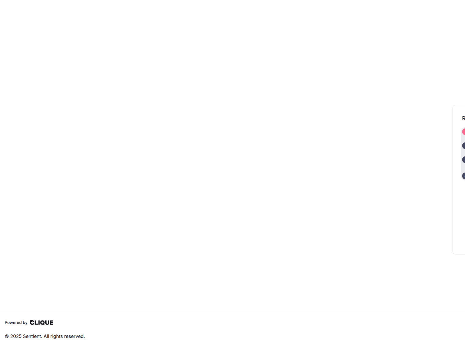 Screenshot of airdrop.sentlient.xyz
