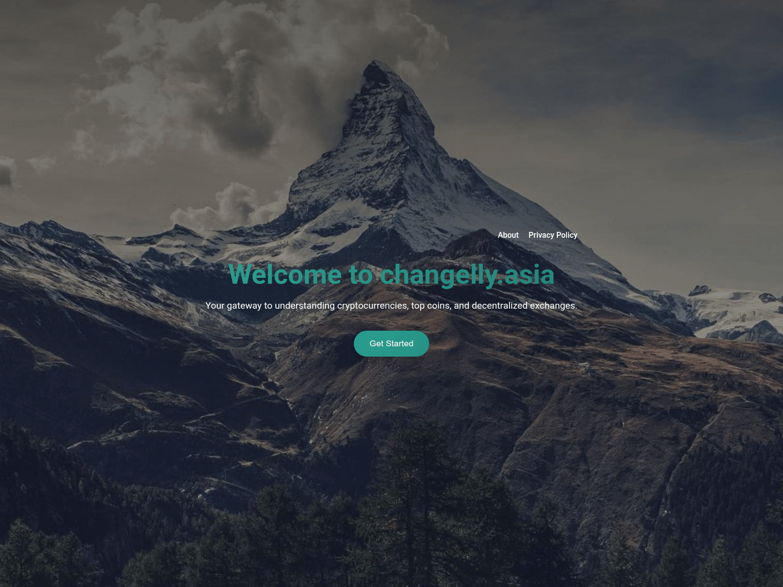 Screenshot of changelly.asia