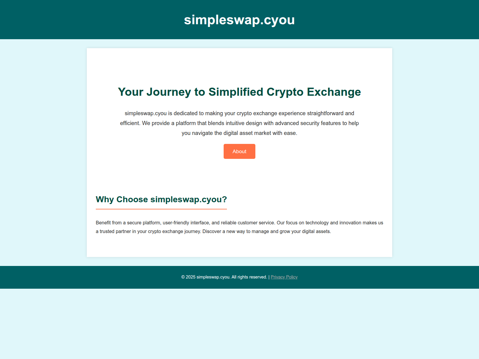 Screenshot of simpleswap.cyou