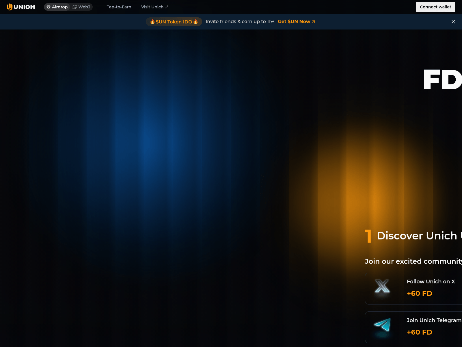 Screenshot of claim-unich.xyz