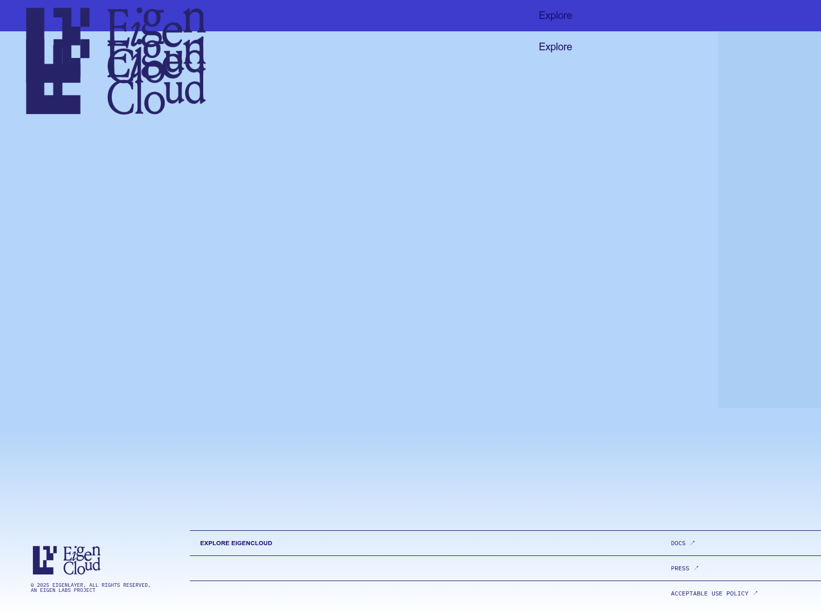 Screenshot of egencloud.pages.dev