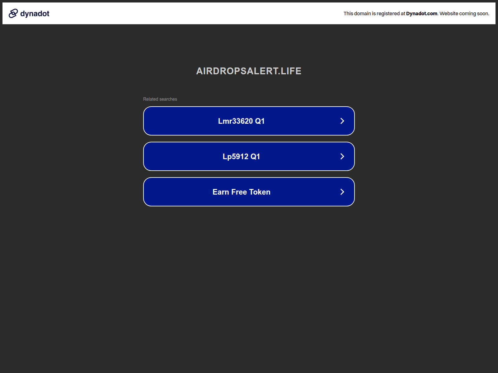 Screenshot of deep.airdropsalert.life