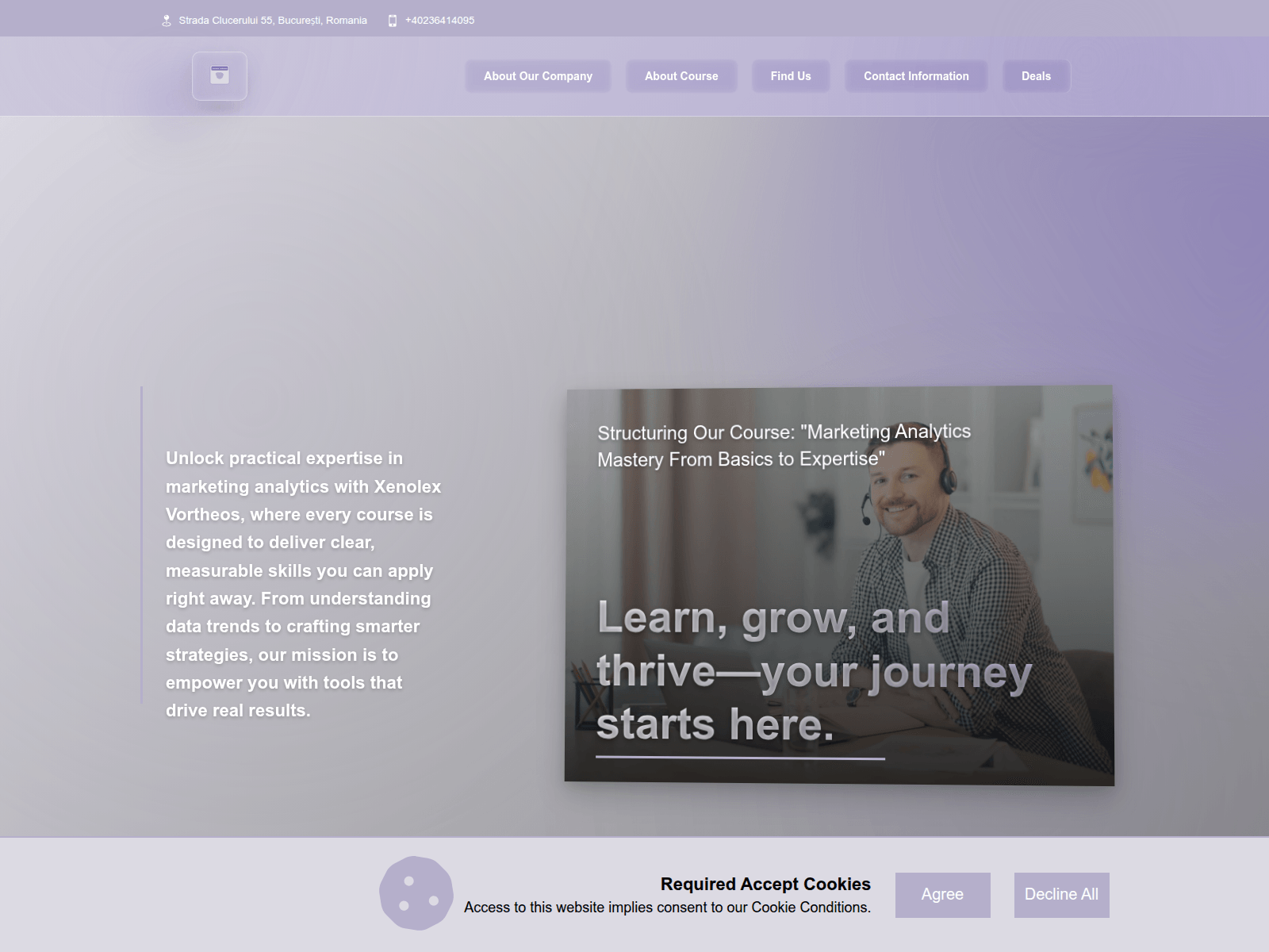 Screenshot of hosunosc.com