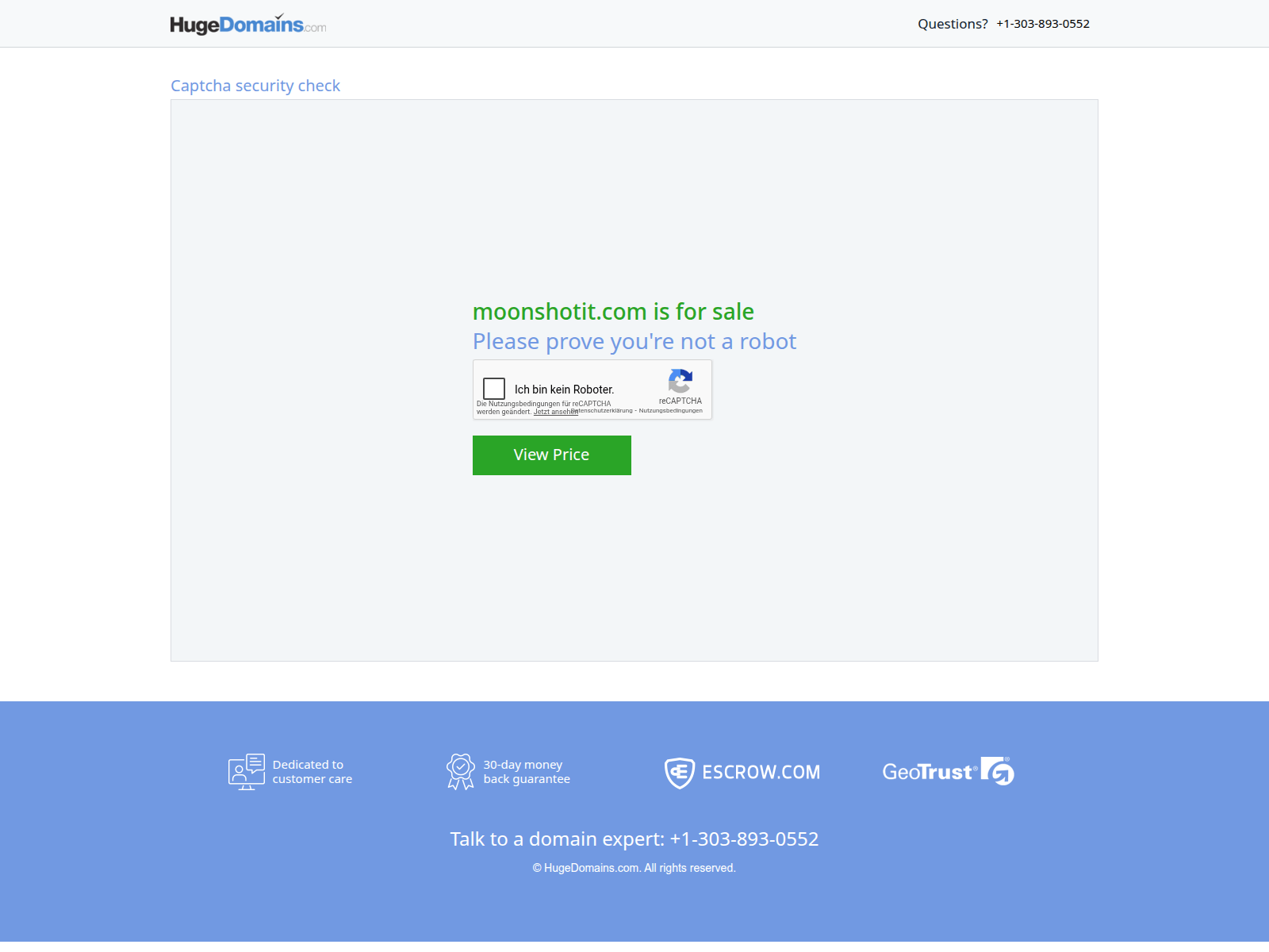 Screenshot of moonshotit.com